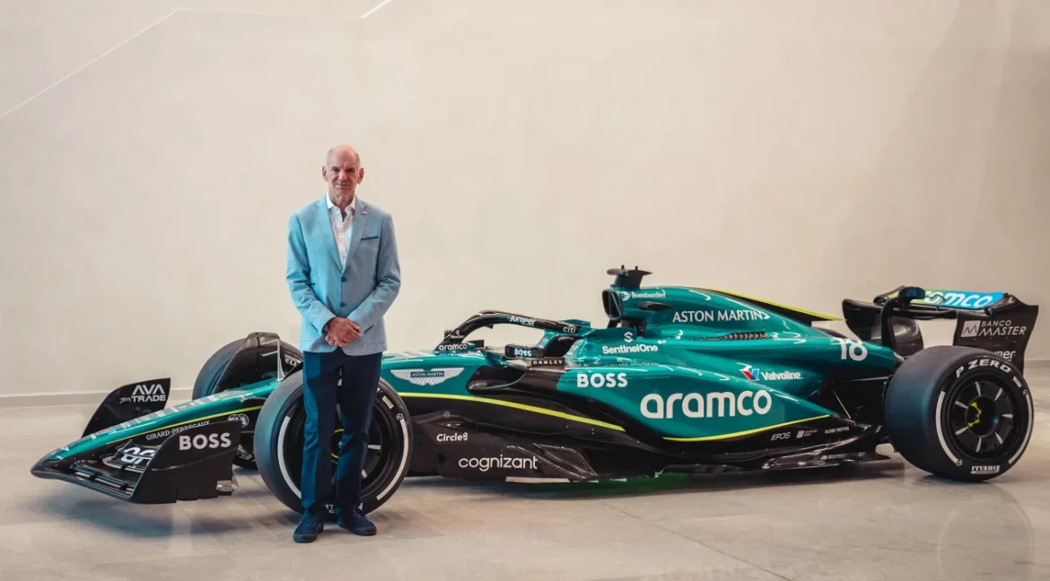 Adrian Newey se envolve no desenvolvimento do projeto da Aston Martin para 2026.