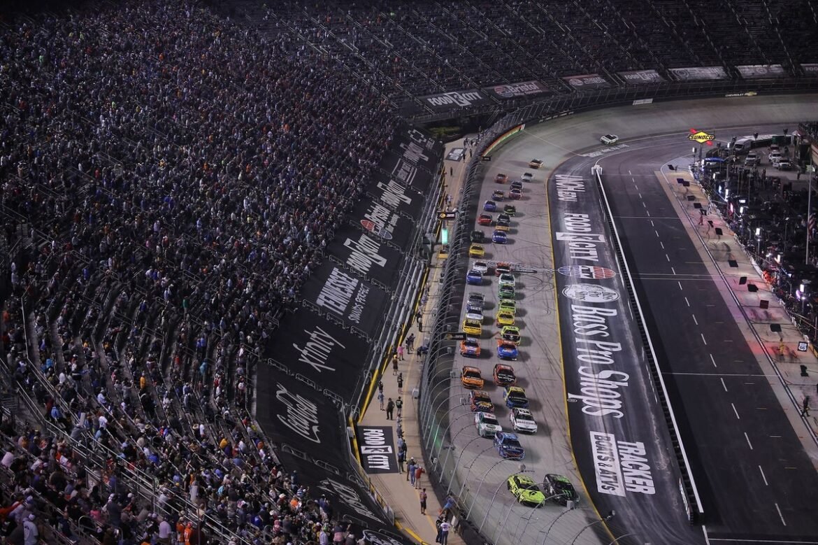 Classificações de audiência da NASCAR na TV a partir de Bristol
