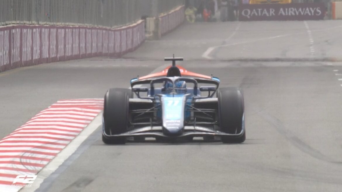 Crawford vence Fornaroli e garante a pole position em uma classificação conturbada no Azerbaijão.