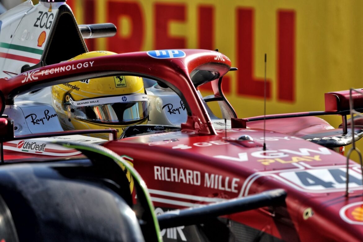 Ferrari contente com resultado em Monza