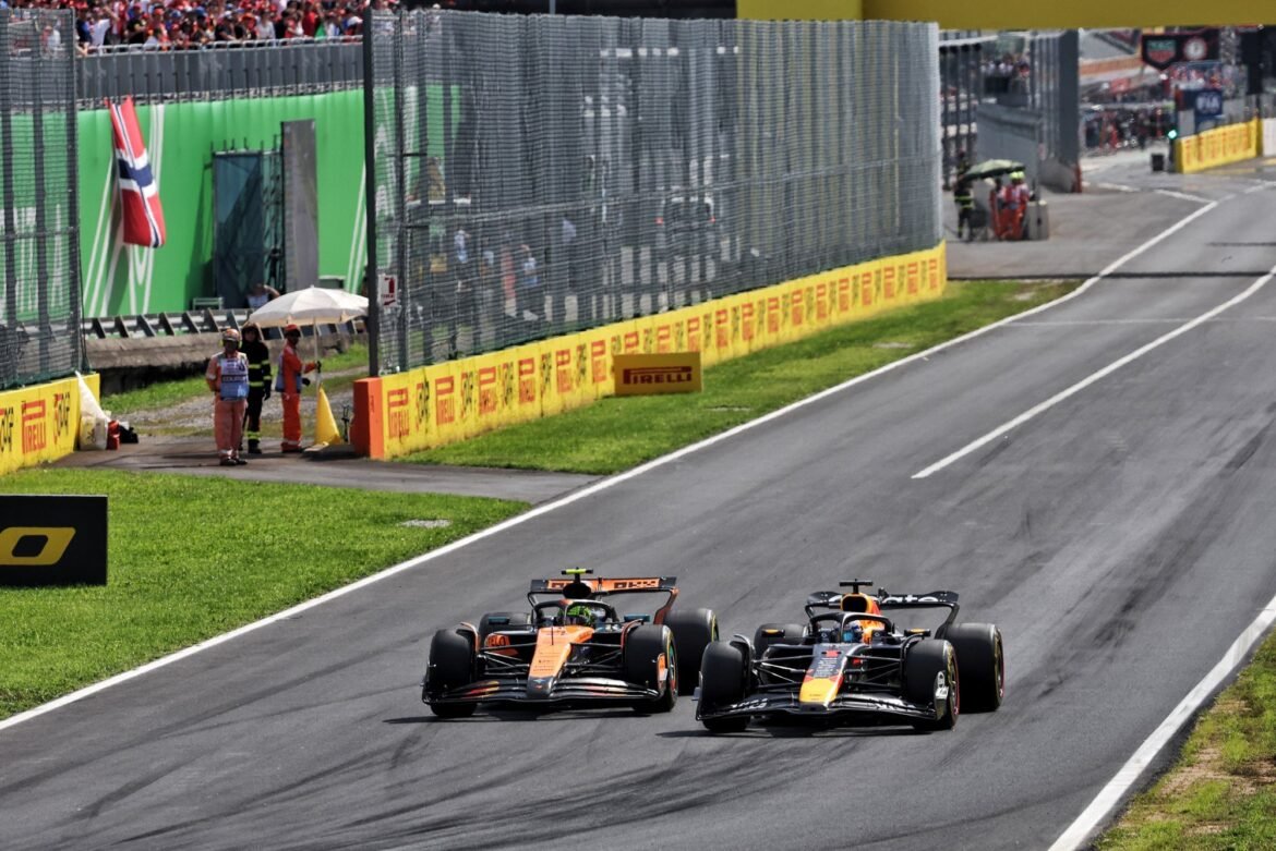 Mekies detalha a escolha de Verstappen de ceder a posição para Norris na largada em Monza.