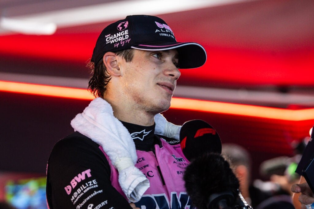 Franco Colapinto da Alpine em entrevista após o Grande Prêmio da Itália de Fórmula 1 de 2025