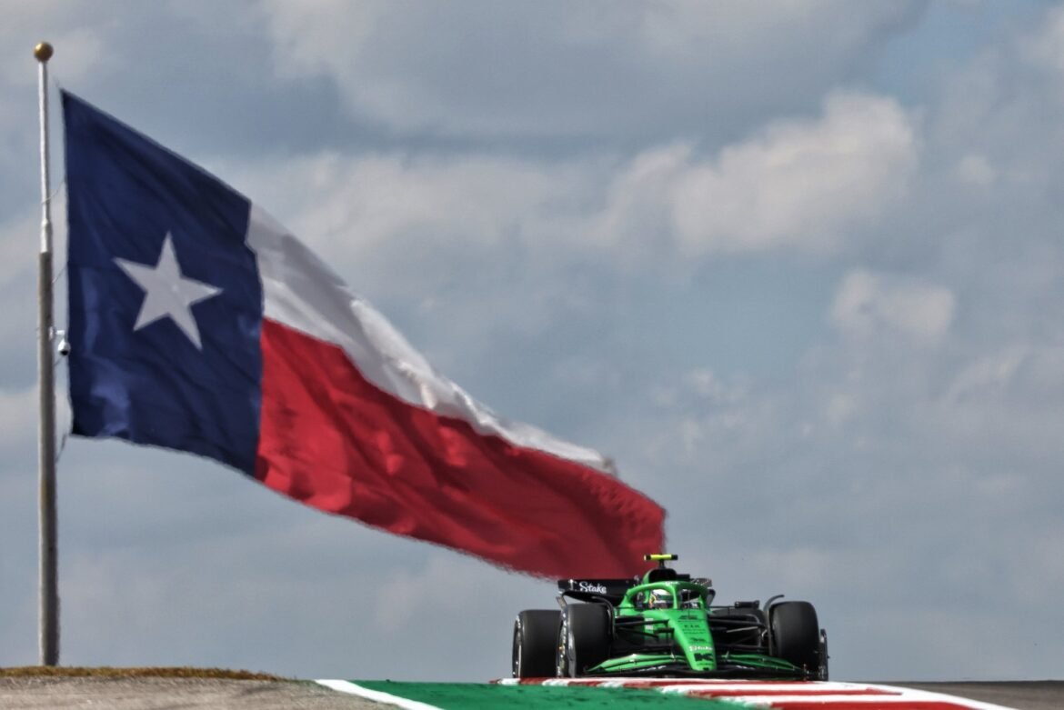 Bortoleto avança posições e finaliza em 11º na Sprint do GP dos Estados Unidos.