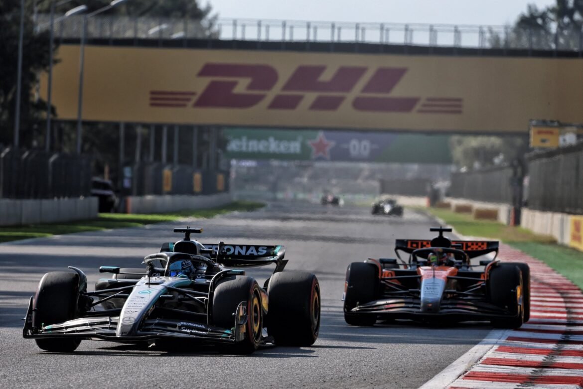 F1: Russell questiona ausência de punição no México: "É um passe livre"