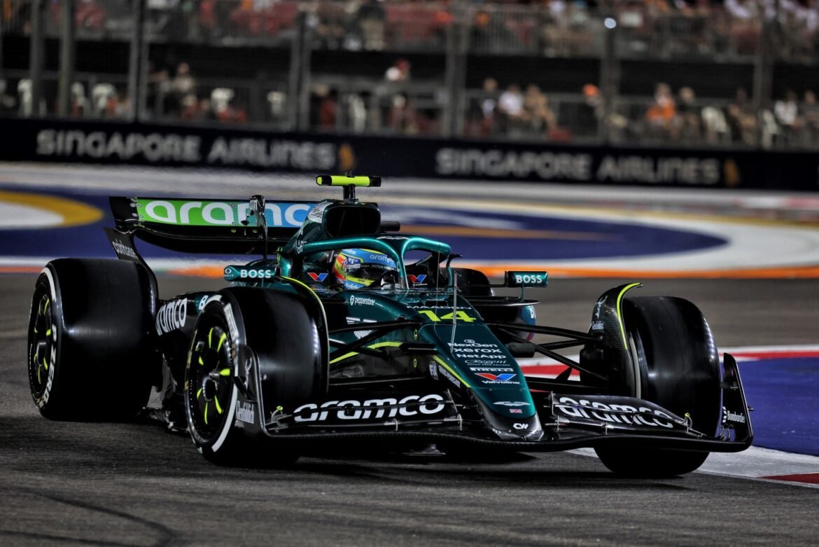 O truque de Alonso se destaca no GP de Singapura.