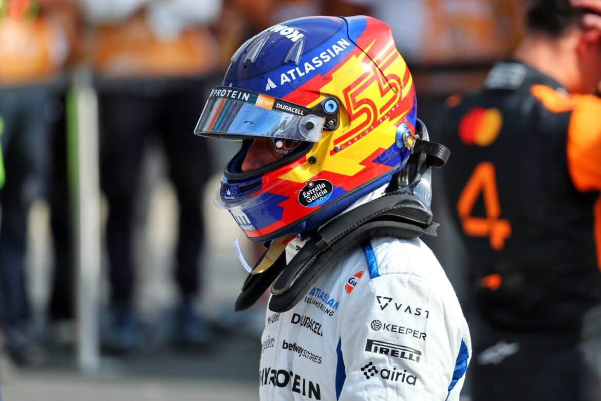 Sainz ressalta excelente recuperação em Singapura.