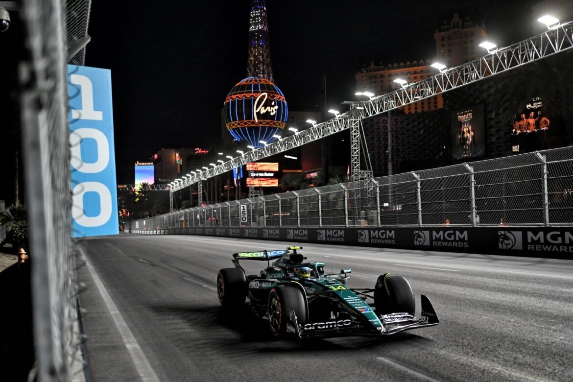 Alonso destaca imperfeições no asfalto de Las Vegas e critica o cronograma da Fórmula 1.