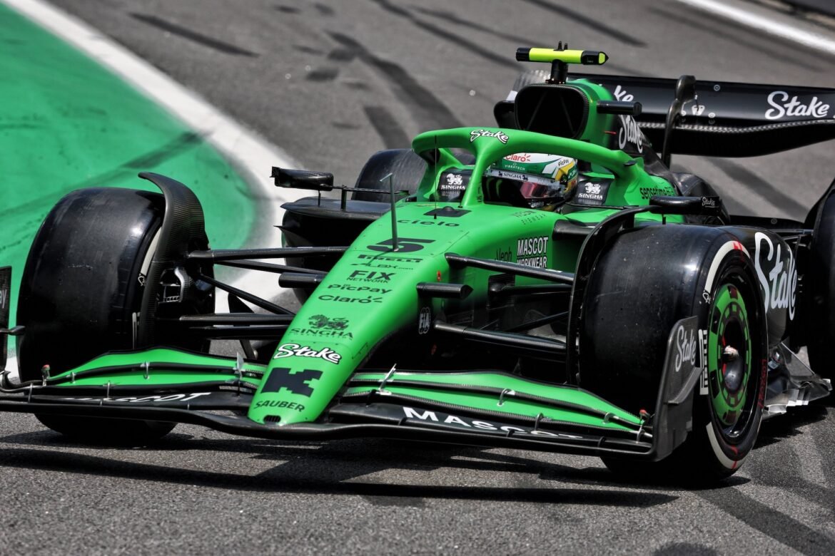 Bortoleto finaliza único treino livre do GP de São Paulo com o quinto melhor tempo.