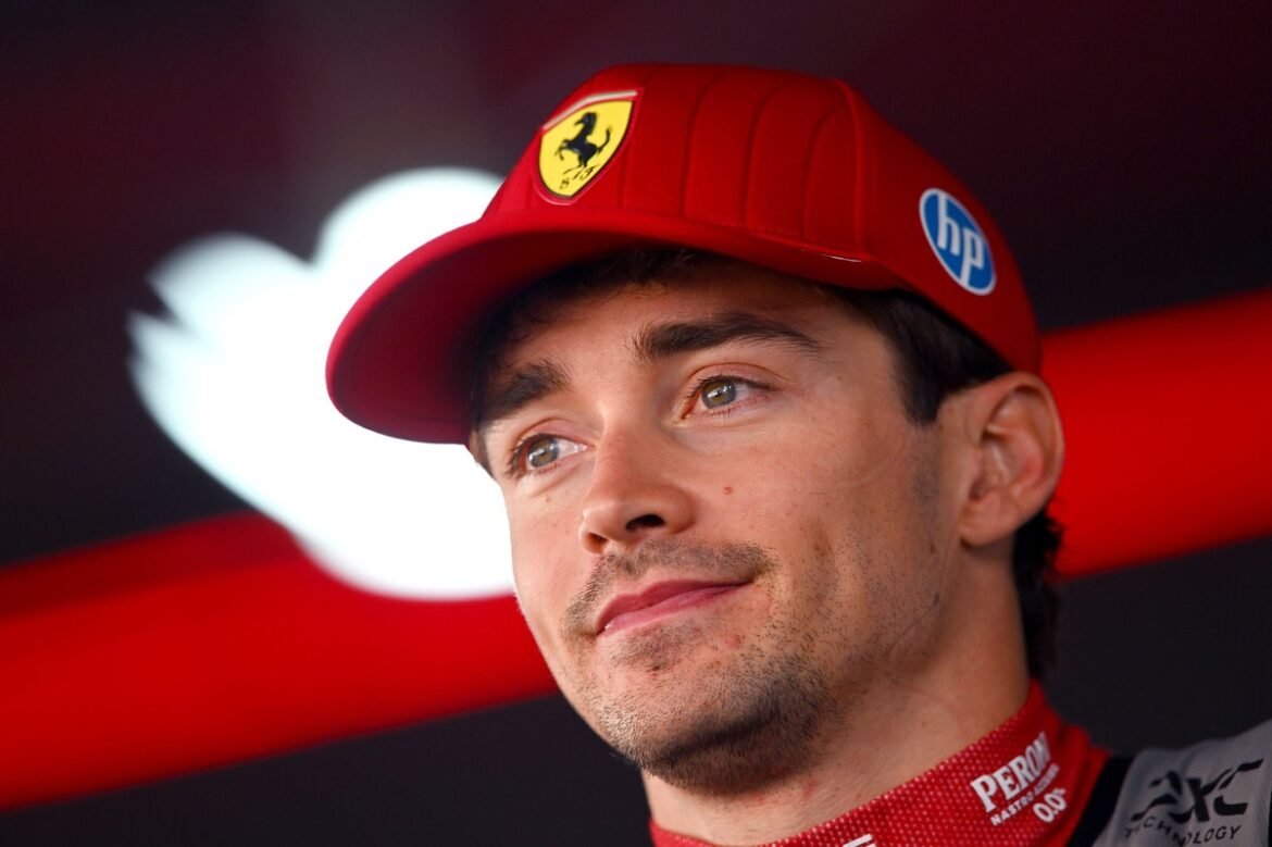 Charles Leclerc está noivo da parceira de longa data, Alexandra Saint Mleux.