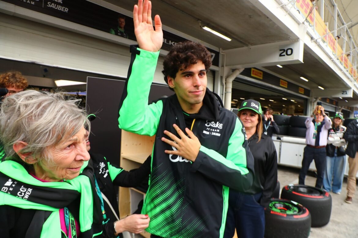 F1: Bortoleto aceita responsabilidade no GP de São Paulo, mas enxerga o lado bom: "O país me apoiando"