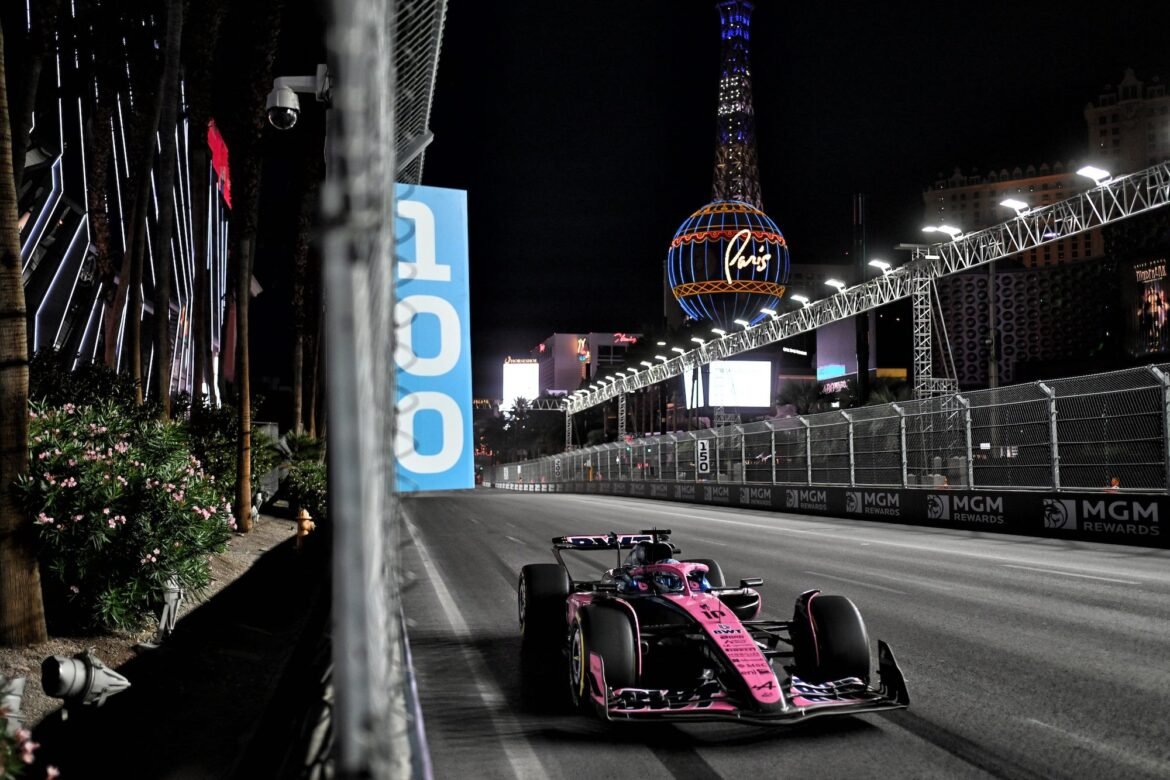 F1: Gasly se sente motivado após os treinos livres em Las Vegas: "À vontade para arriscar"