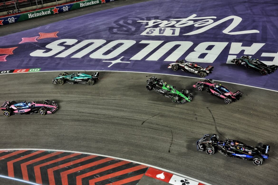 Gasly comenta sobre o erro de Bortoleto e considera a punição adequada após o acidente em Las Vegas.