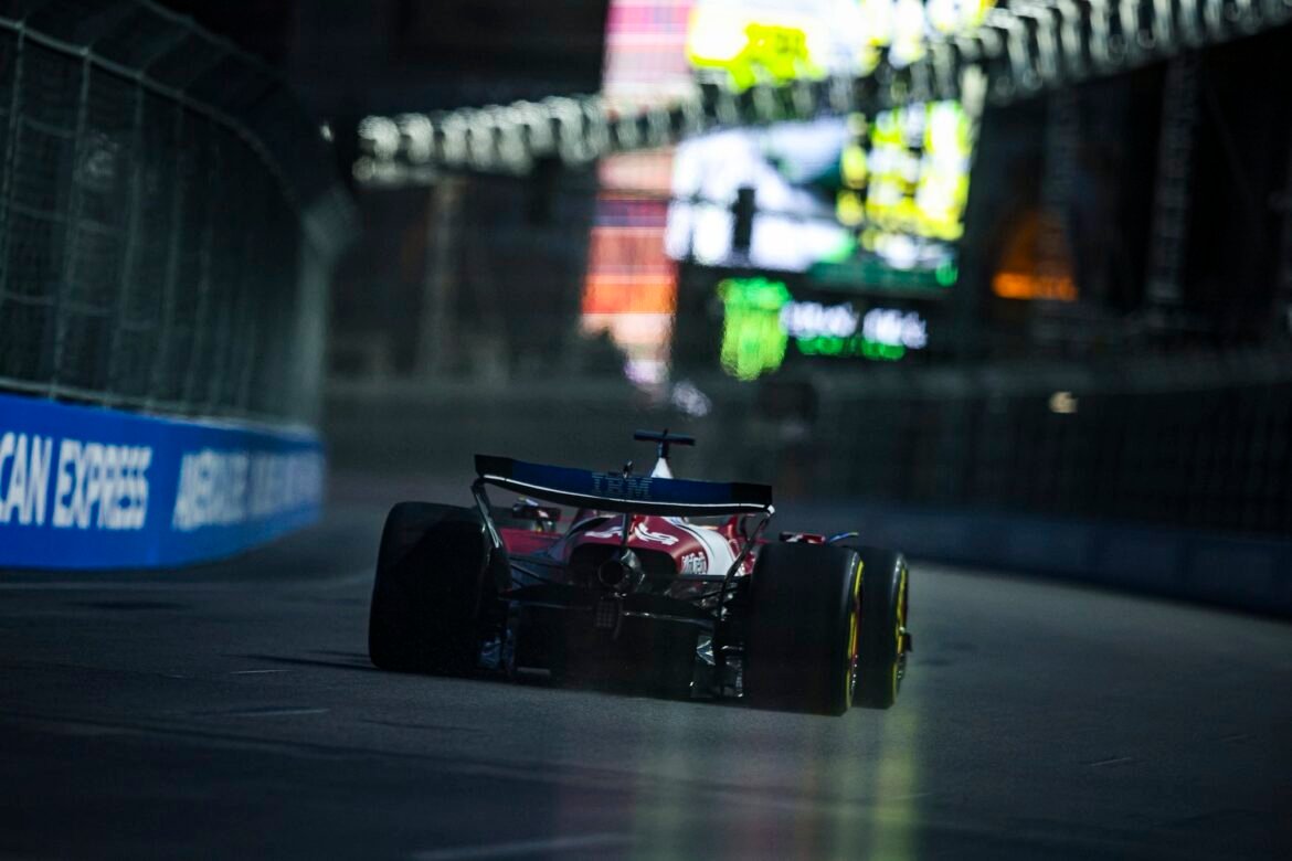 Leclerc reconhece que a Ferrari ainda enfrenta dificuldades em condições de pista molhada.