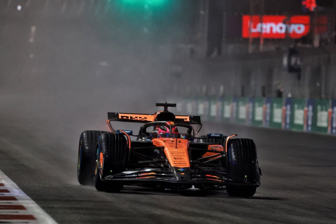 McLaren enfrenta riscos no GP do Catar devido a nova restrição de pneus.