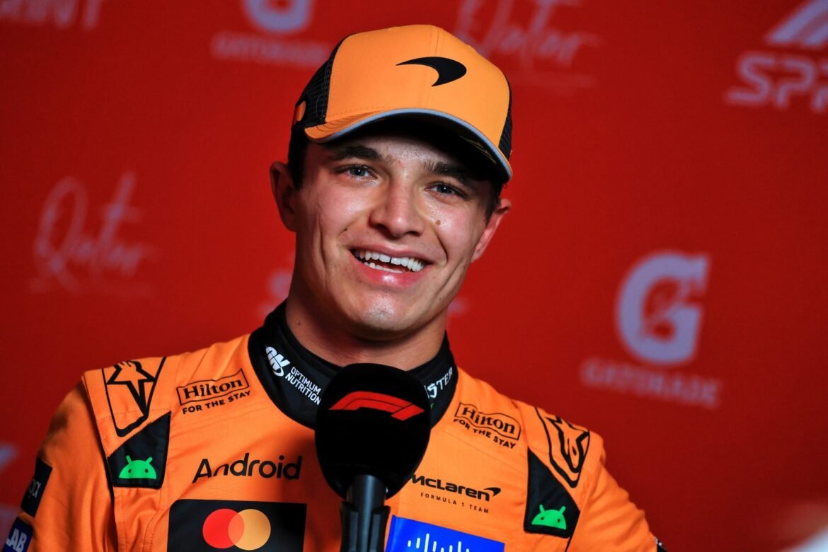 Norris pode se tornar campeão com um resultado fácil no Catar.