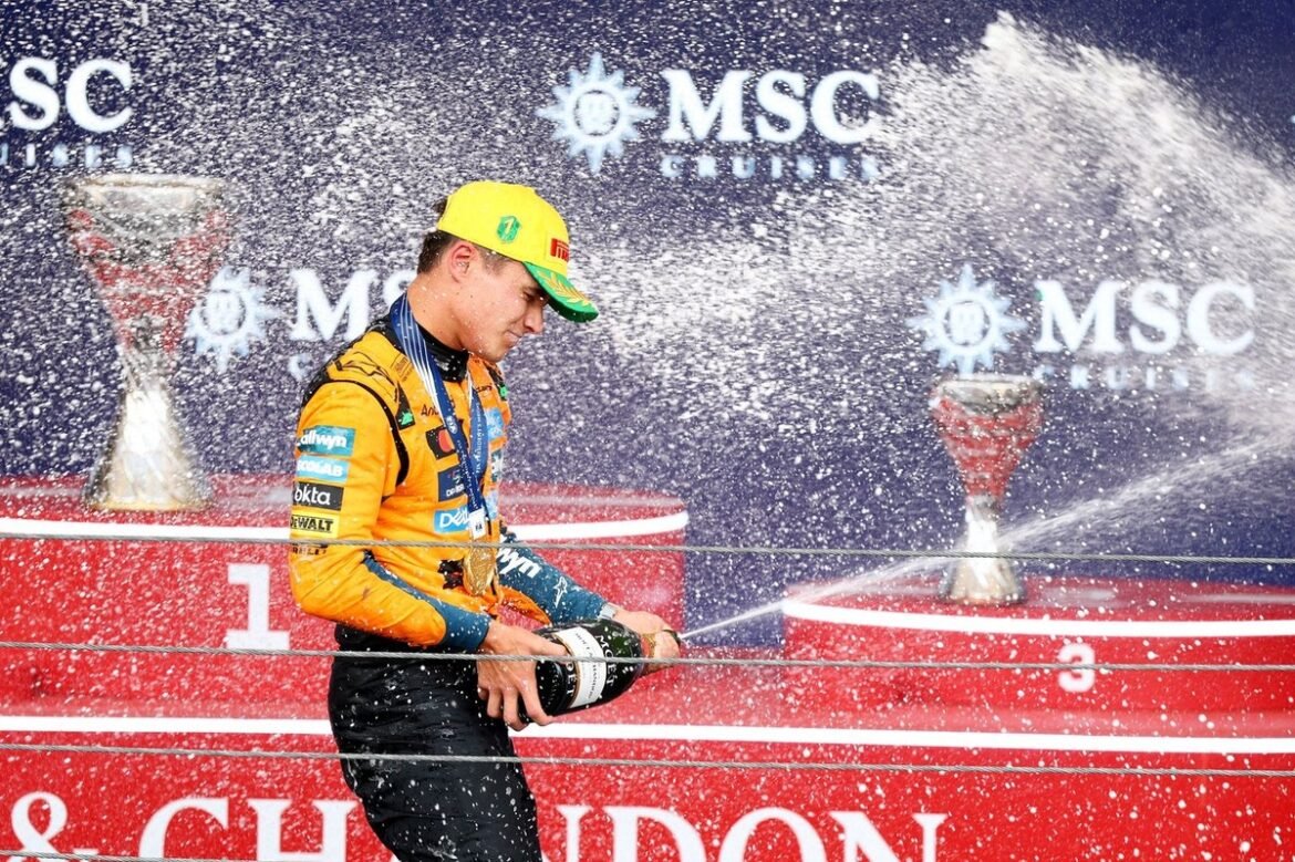 Racing Bulls reprova o incidente de vaias a Lando Norris no GP de F1 do Brasil.