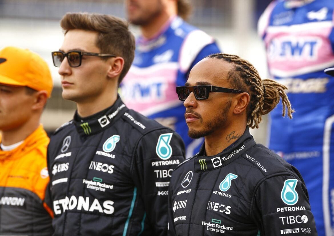 A saída de Hamilton forçou Russell a evoluir na Mercedes.