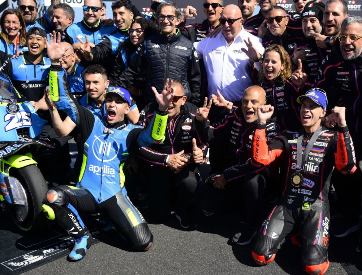 Davide Brivio: “De qualquer forma, a Aprilia diminuiu a diferença” em relação à Ducati - Exclusivo