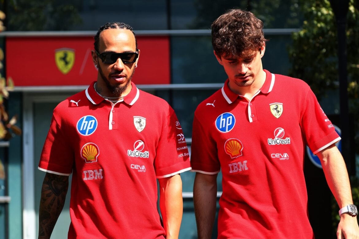 Ferrari enfrenta conflitos internos e Vasseur fala sobre a pressão de Hamilton e Leclerc.