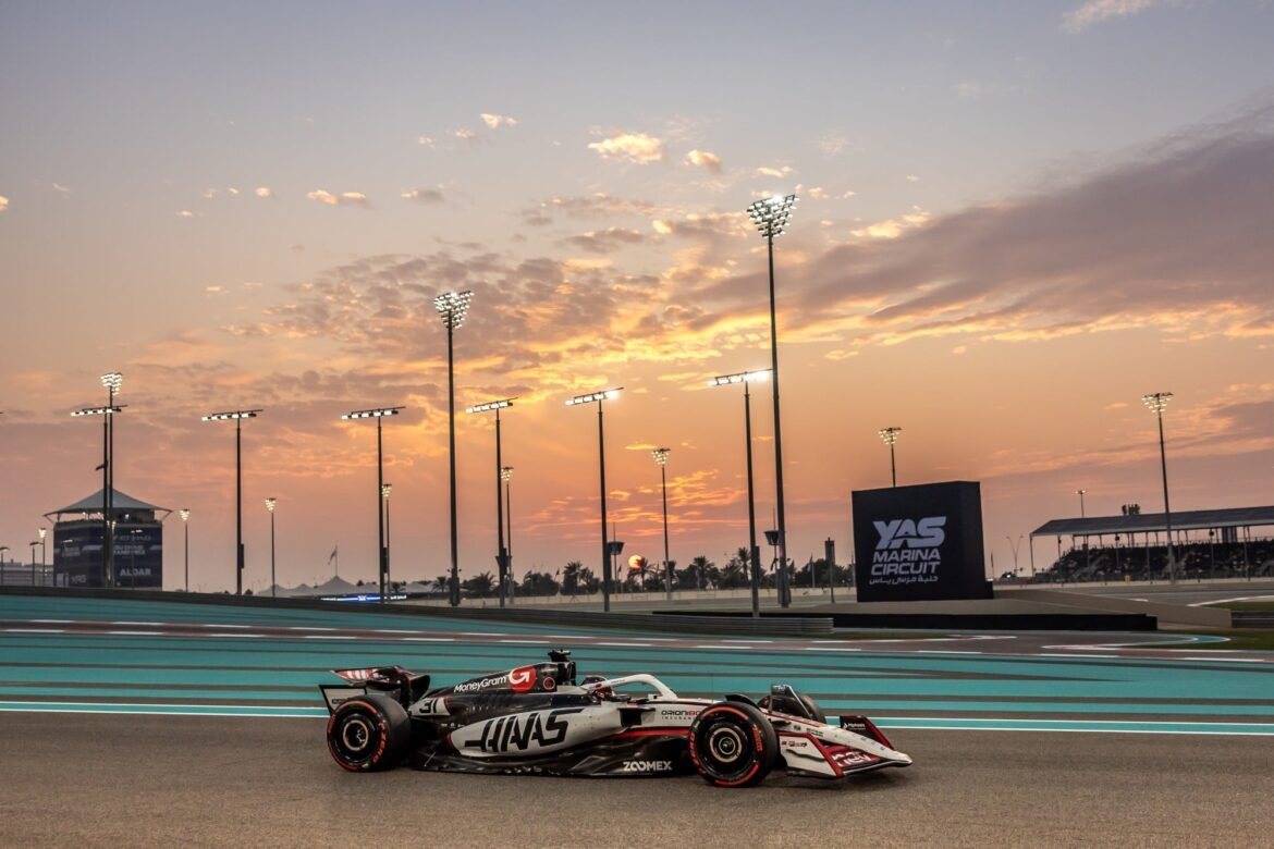 Haas enfrenta um dia variado em Abu Dhabi, com bons desempenhos e desafios para Ocon.