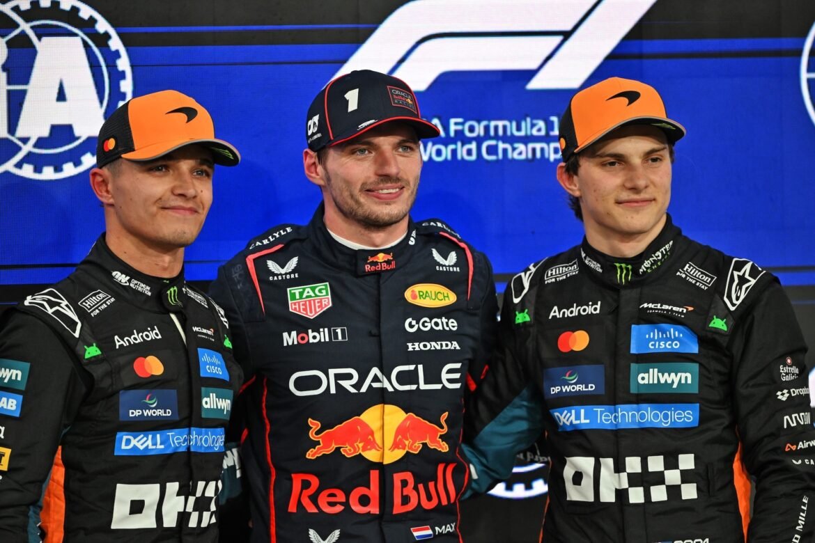 Líderes de equipe escolhem Max Verstappen como o melhor piloto de 2025.