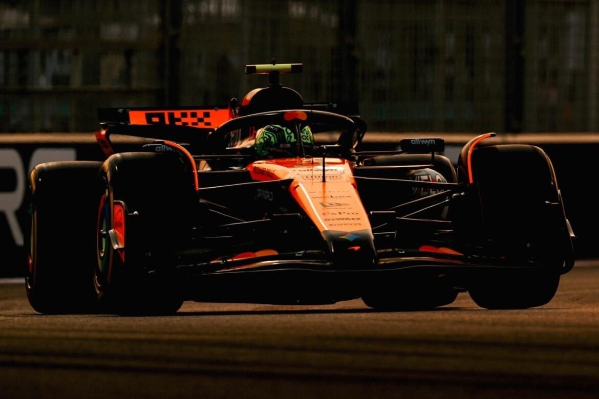 McLaren já realiza leilão de carro de 2026 antes do começo da temporada no Brasil.
