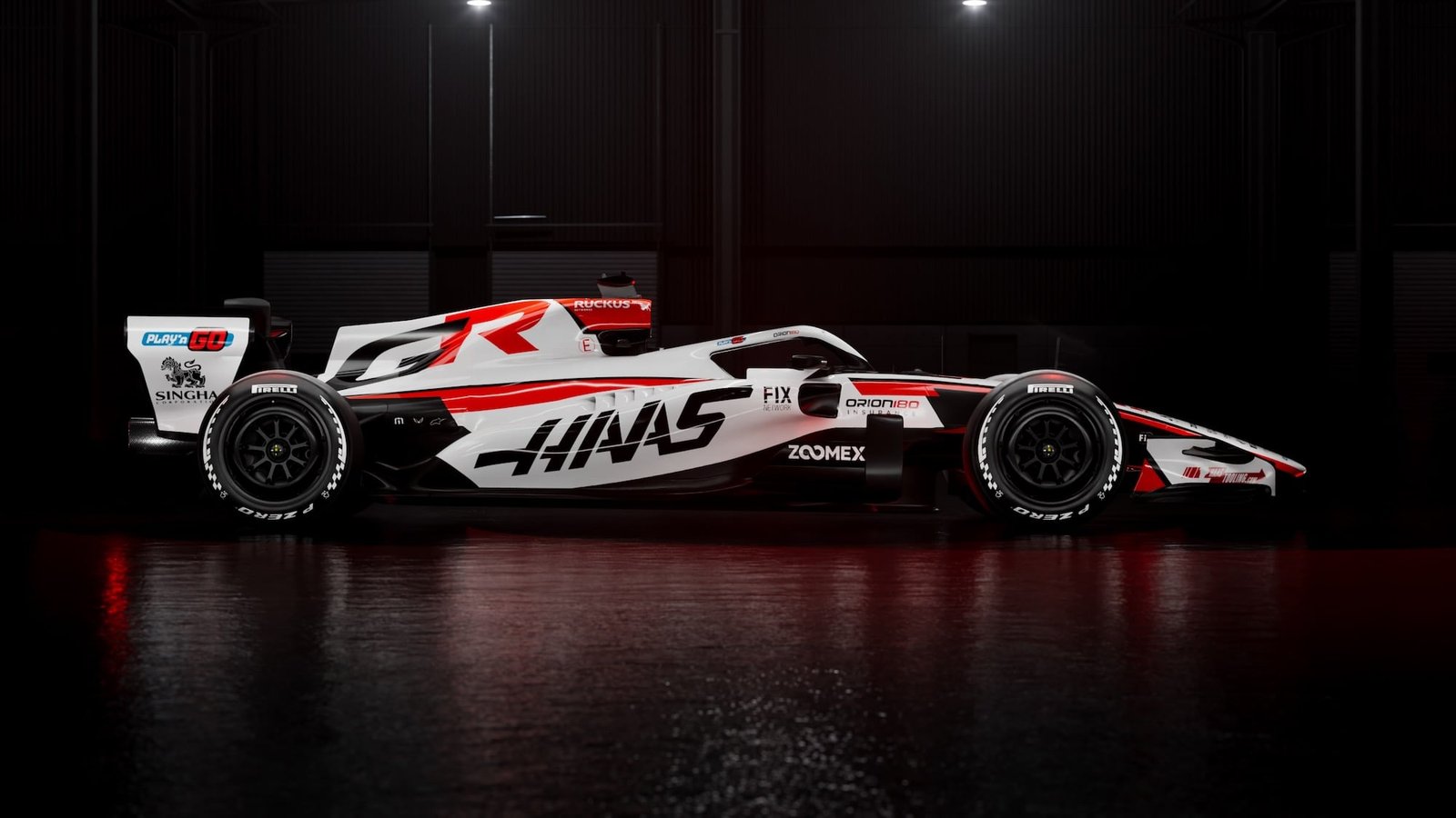 Haas VF-26 - Lançamento Carro/Pintura F1 2026