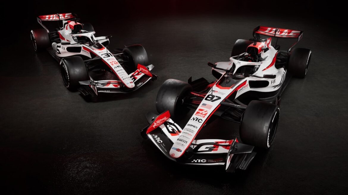 F1: Confira as imagens da nova decoração da Haas para 2026