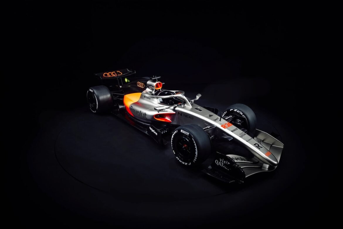 F1: Veja as imagens da nova pintura da Audi para 2026