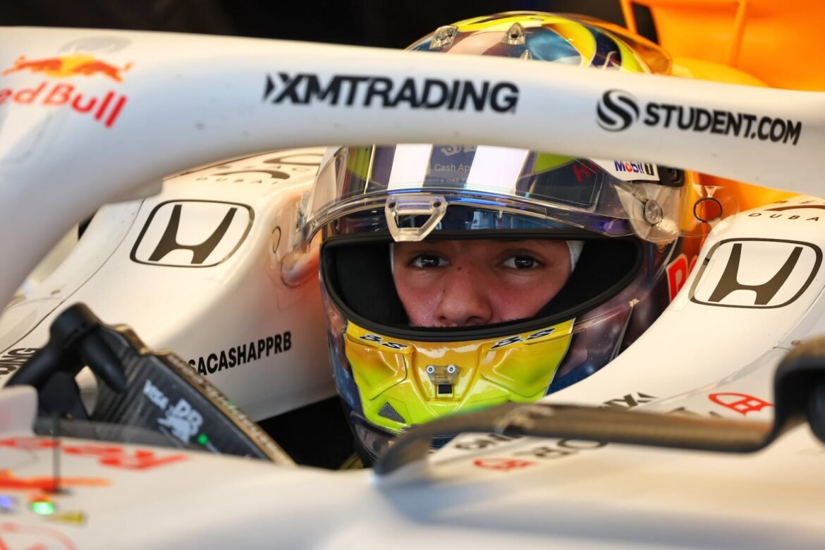 Hadjar compartilha uma história interessante após conquistar seu primeiro pódio.