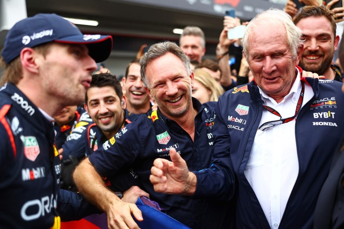 Horner faz turnê na Austrália para recordar momentos da sua trajetória na F1.