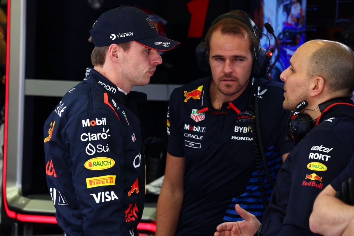 Lambiase continuará na Red Bull ao lado de Verstappen em 2026.