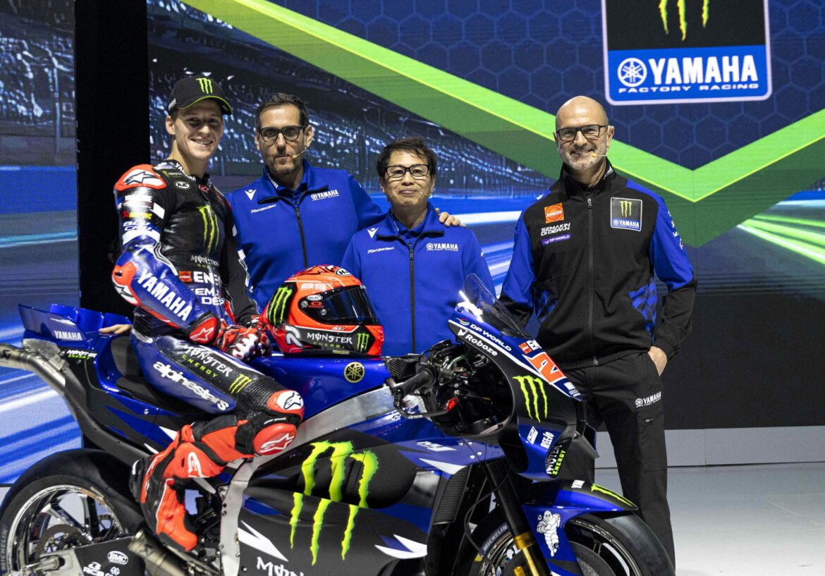 Máquina MotoGP Yamaha de 850cc “em breve nas pistas” - “não vamos nos entediar!”