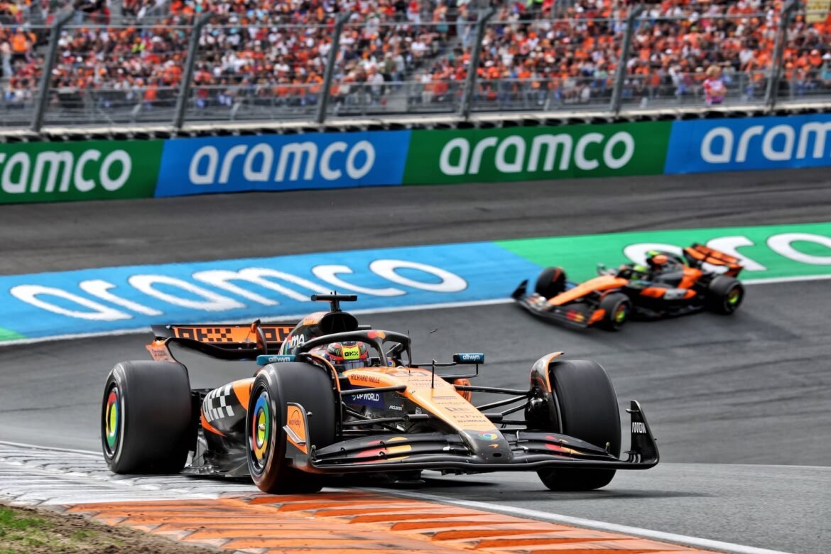 McLaren pode enfrentar um dilema de melhorias entre Norris e Piastri no Brasil.