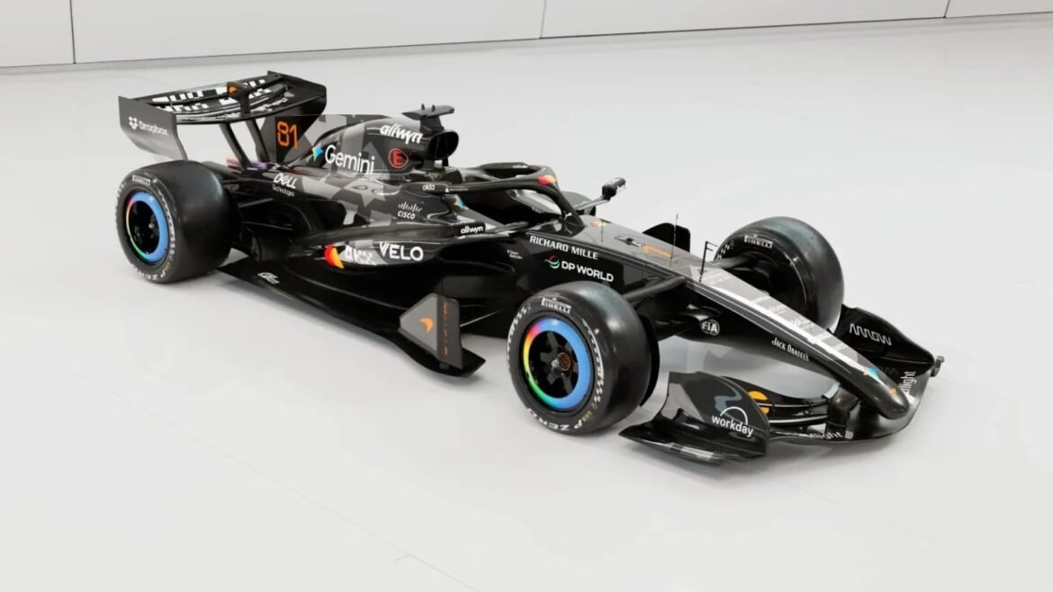 McLaren revela nova pintura camuflada do MCL40 para testes em Barcelona