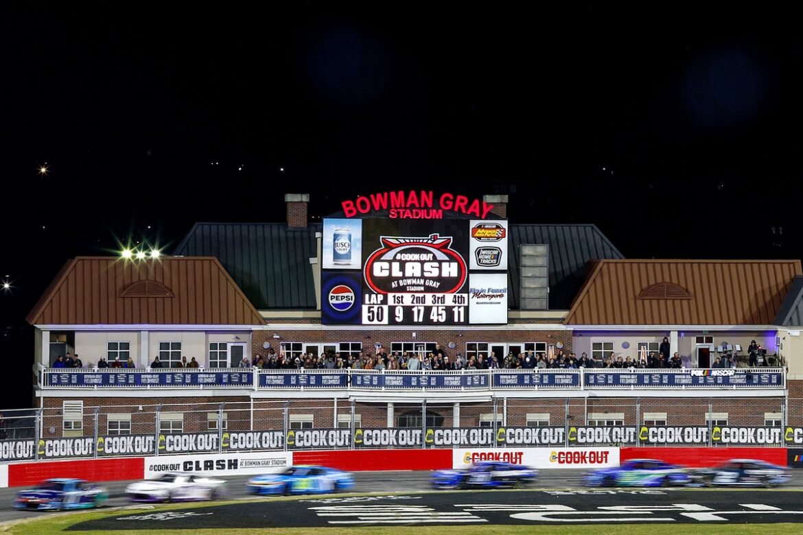 NASCAR adia as atividades de sábado e transforma a Corrida de Bowman Gray em um evento de um dia.