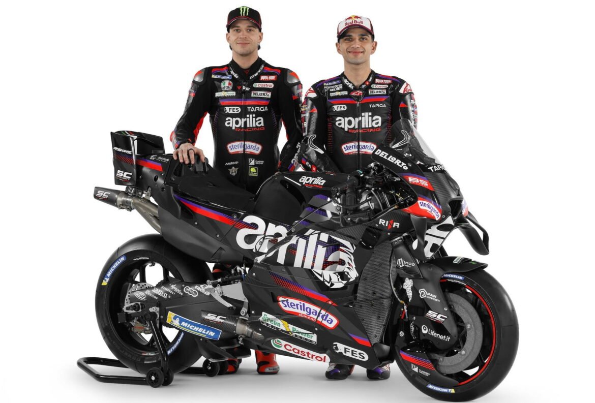 Primeira Impressão: Aprilia revela nova pintura para a MotoGP na temporada de 2026