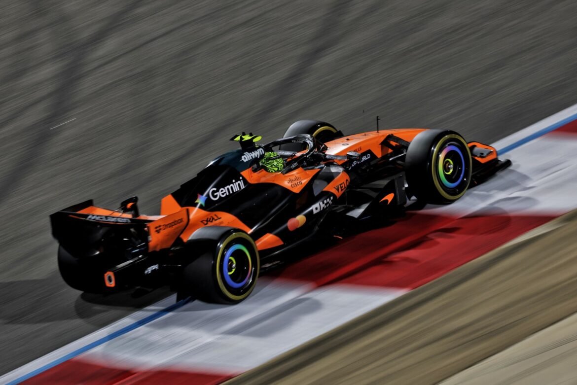 McLaren acumula mais de 2.200 km em três dias de testes no Bahrein.