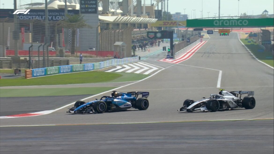 Norris estabelece tempo logo no começo e assume a liderança na manhã do segundo dia no Bahrein.