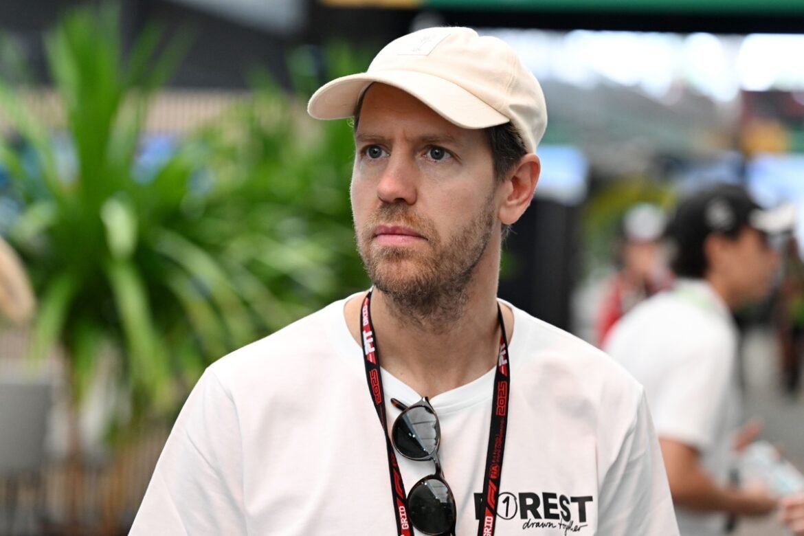 O passe de Sebastian Vettel para as Olimpíadas de Inverno está fazendo os fãs olharem duas vezes para sua foto.