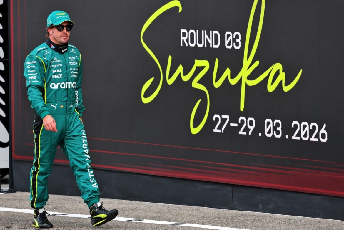 A vibração no carro da Aston Martin desapareceu e retornou no Japão.