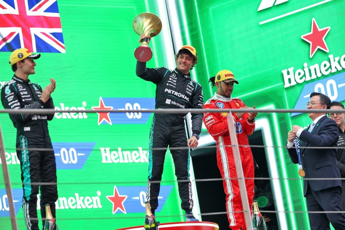 Antonelli se torna o segundo vencedor mais jovem da história no Brasil.