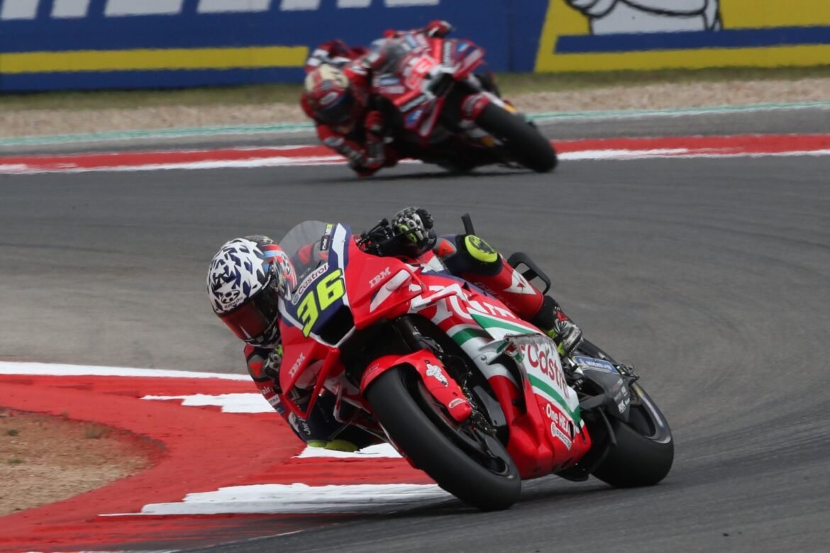 Joan Mir "precisava atacar", mas fica fora do pódio da corrida sprint do MotoGP em COTA