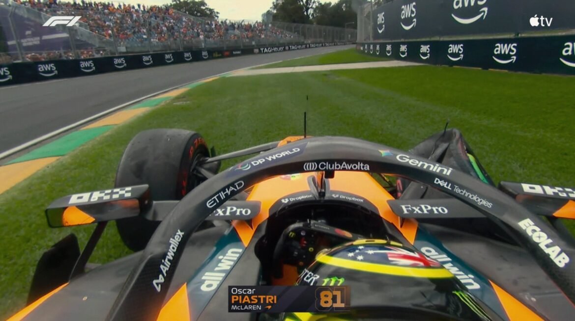 Piastri enfrenta problemas na largada e não participará do GP da Austrália.
