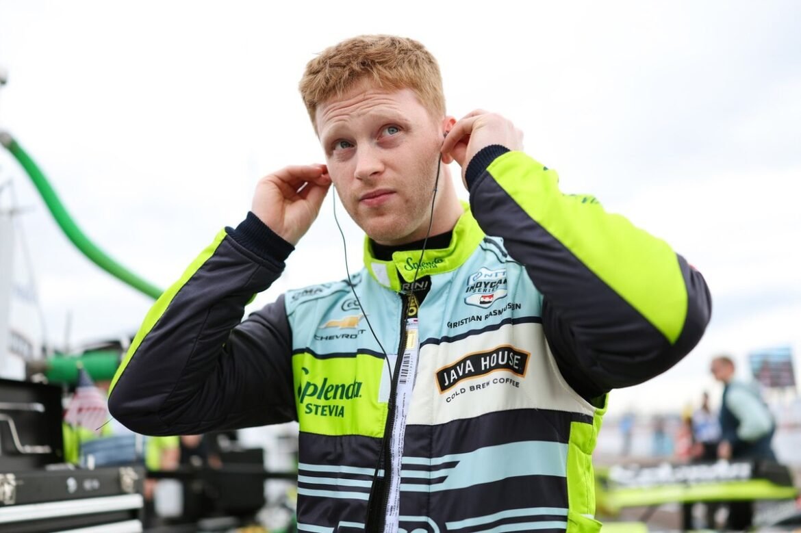 Poder de Vontade "me fez bater na parede", diz Rasmussen após colisão na IndyCar