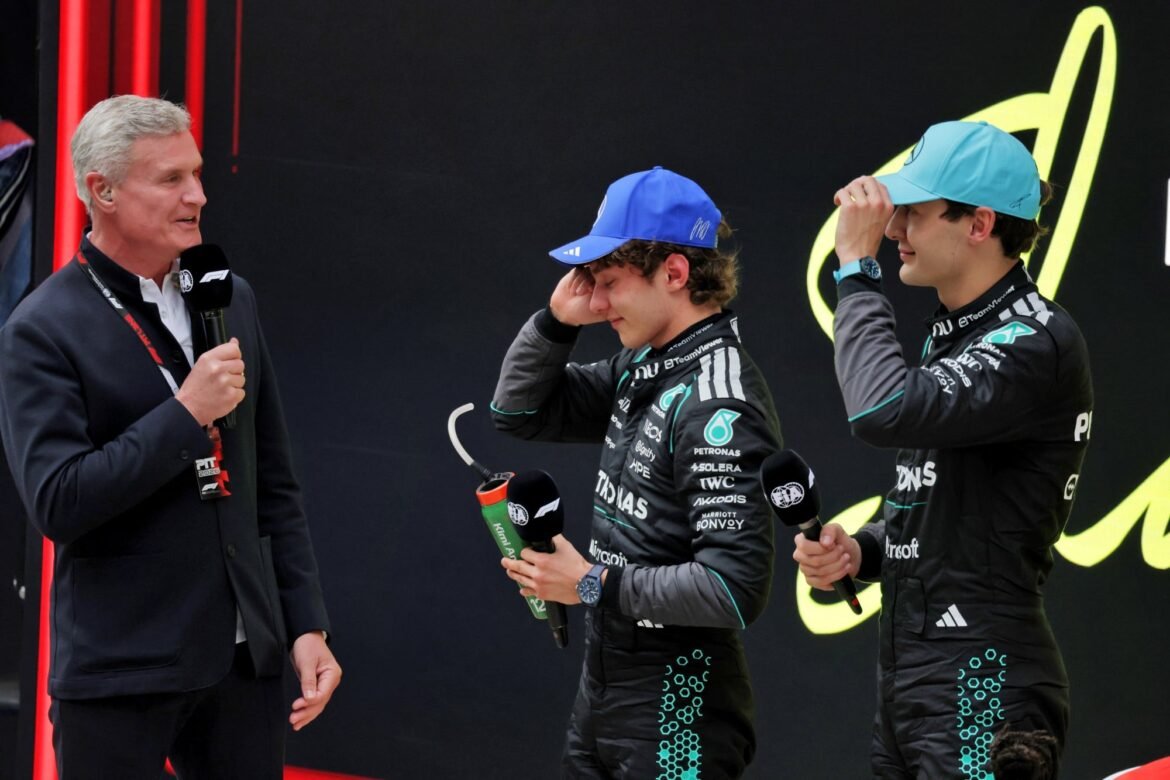 Russell comenta sobre a 'competição desafiadora' na China, mas considera a Mercedes como "a equipe a ser superada"