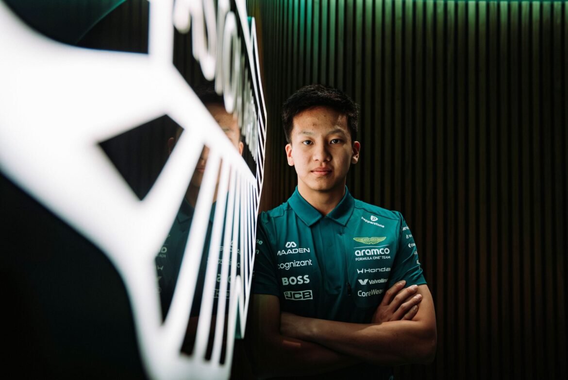 Aston Martin investe em talento chinês e apresenta Zhenrui Chi