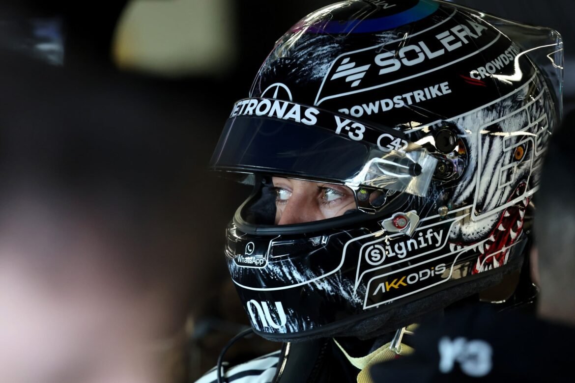 F1: Russell destaca o novo regulamento de 2026: "Estou muito satisfeito com o carro"