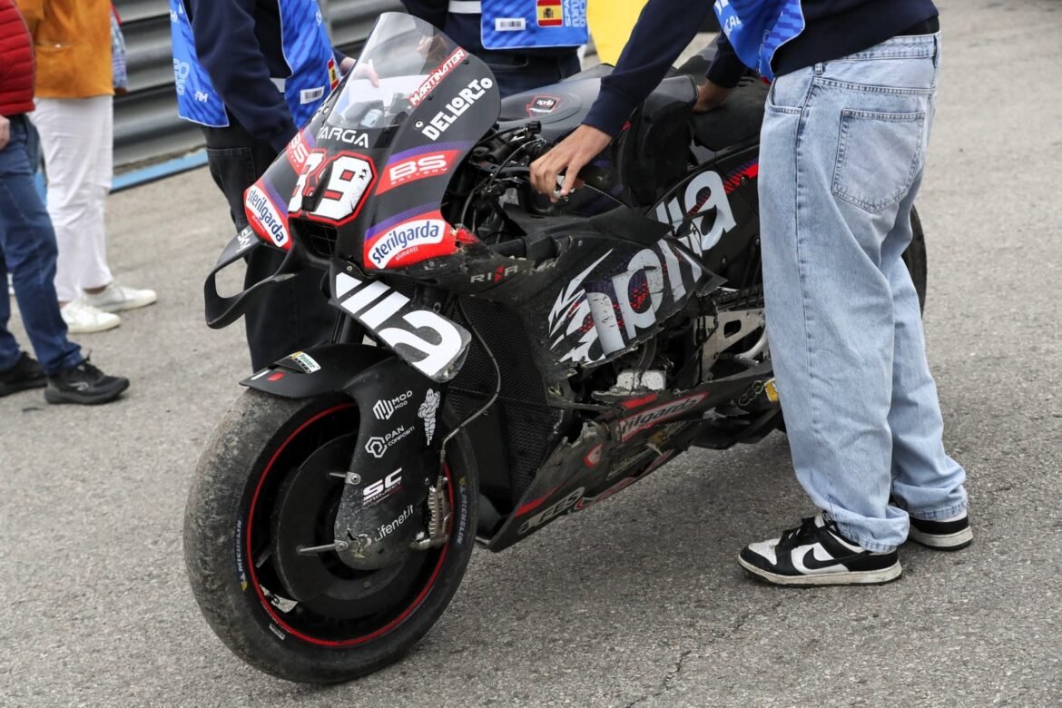 Jorge Martin recebe penalidade após incidente durante os treinos do MotoGP em Jerez