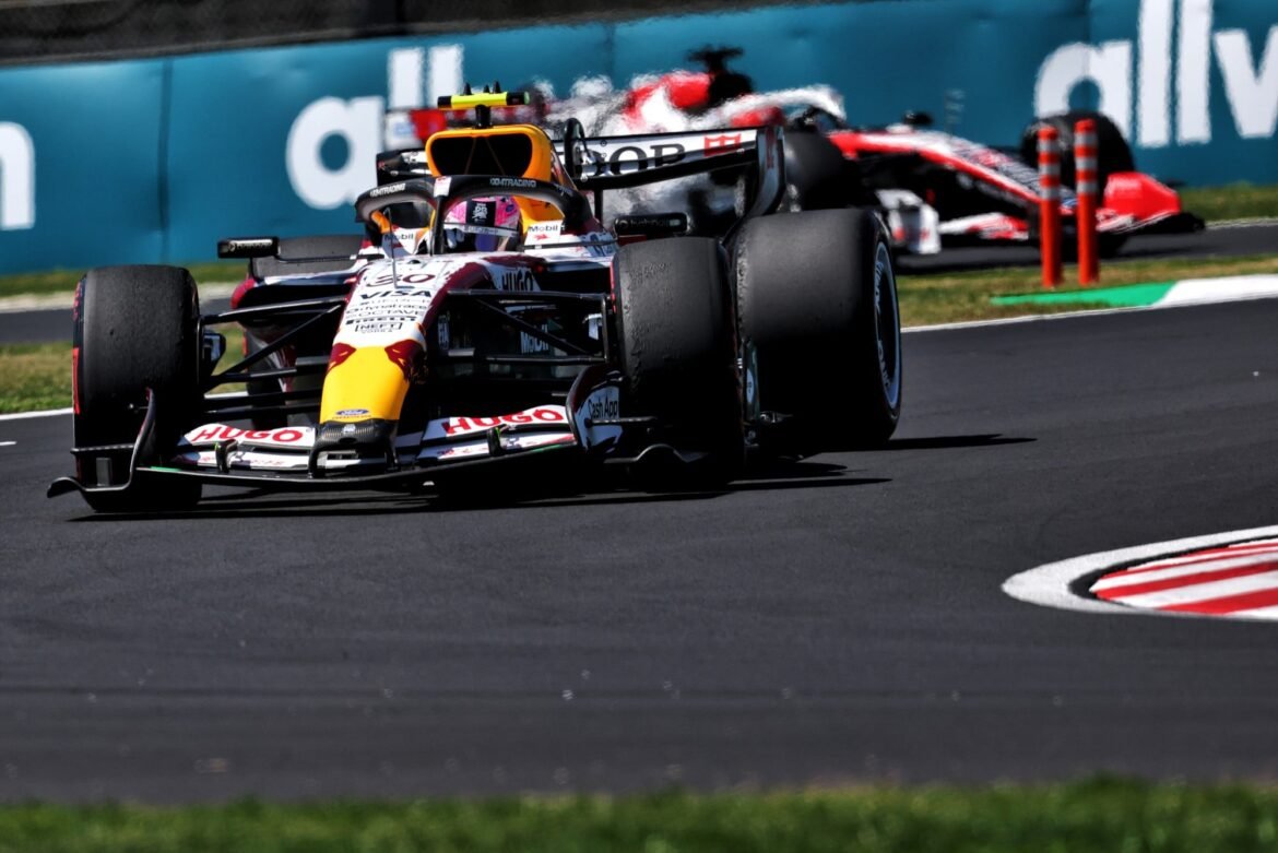 Lawson considera os Racing Bulls em “excelente situação” após três corridas.